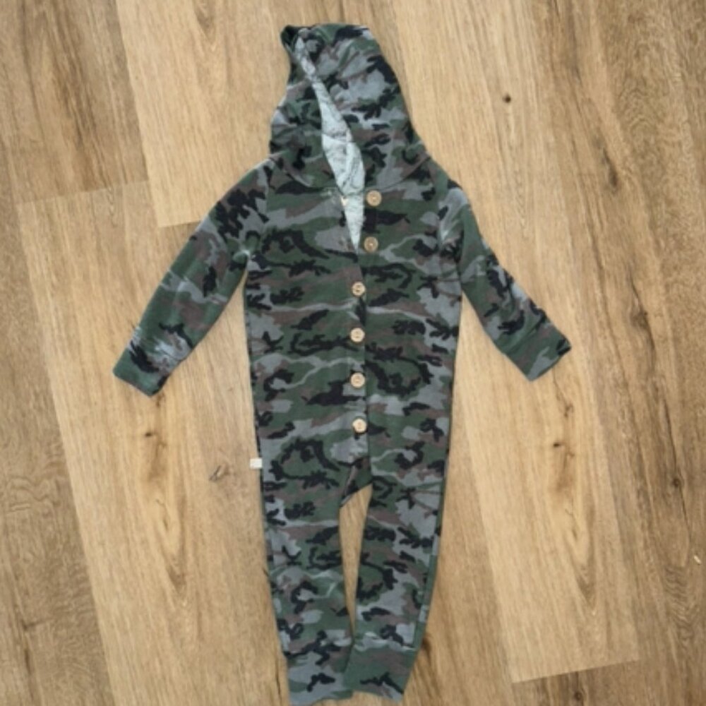 Childhoods Clothing Hooded Romper (3T)